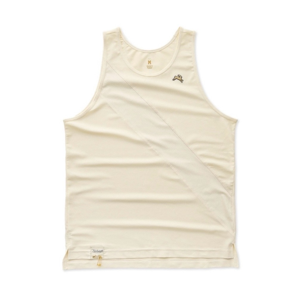 TRACKSMITH Van Cortlandt Singlet In Ivory Coast - Medium